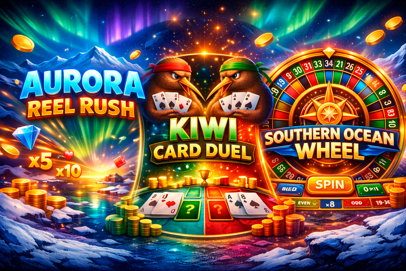 Pacific Social Fun lineup preview with three featured games